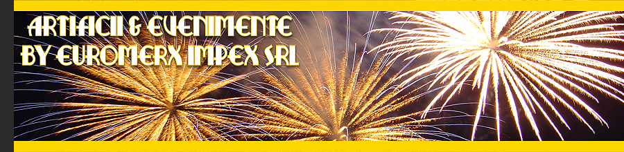 Euromerx Pyrotechnic - Artificii & Evenimente Logo