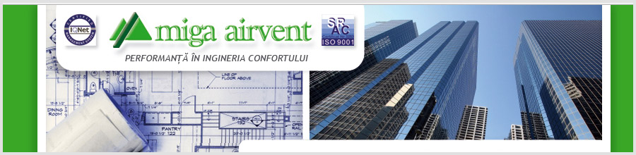 Miga Airvent - proiectare, consultanta sisteme incalzire, ventilare, climatizare Bucuresti Logo
