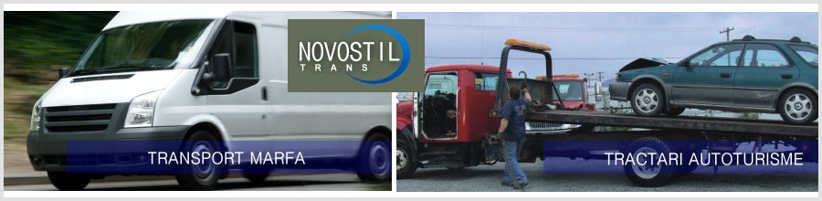 Novostil Trans - Transport marfuri generale si tractari nonstop autoturisme, Cisnadie / Sibiu Logo