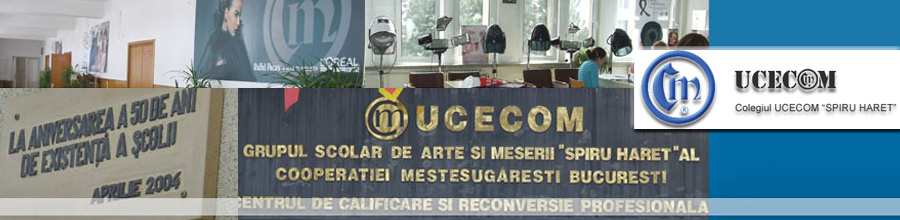 Colegiul UCECOM Spiru Haret Bucuresti Logo