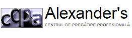 ALEXANDERS CENTRUL DE PREGATIRE PROFESIONALA Logo