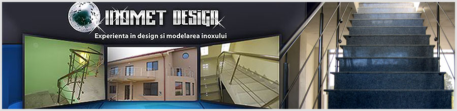 Inomet Design - Scari, balustrade inox si confectii metalice, Constanta Logo