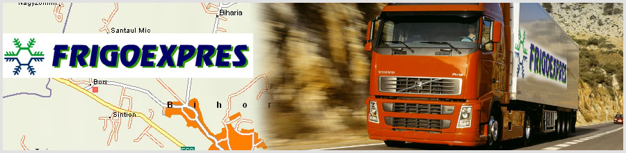 Frigoexpres - Transporturi rutiere, interne si internationale in regim frigorific, Oradea Logo