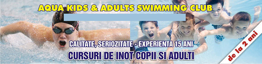 Aqua Kids & Adults Swimming Club - Club inot Bucuresti Logo