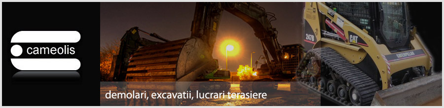 Kriszdemolari, Demolari si excavatii - Luna de Sus / Cluj Logo