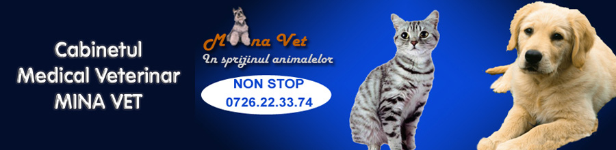 Cabinet veterinar Mina Vet Logo