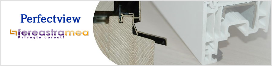 Perfectview - Tamplarie pentru constructii din PVC si lemn stratificat, Fagetu / Prahova Logo
