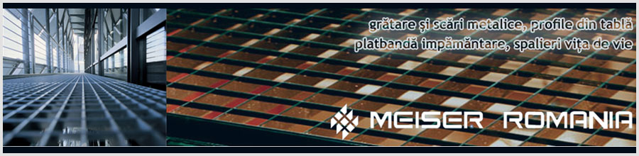 Meiser Romania, gratare si scari metalice Oradea Logo