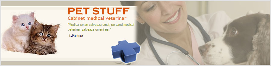 Pet Stuff-cabinet veterinar-Bucuresti Logo