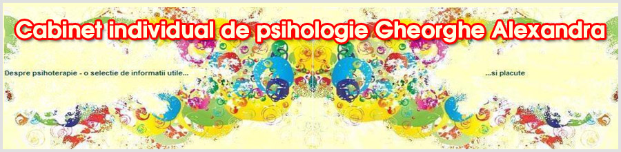 Cabinet individual de psihologie Gheorghe Alexandra Logo