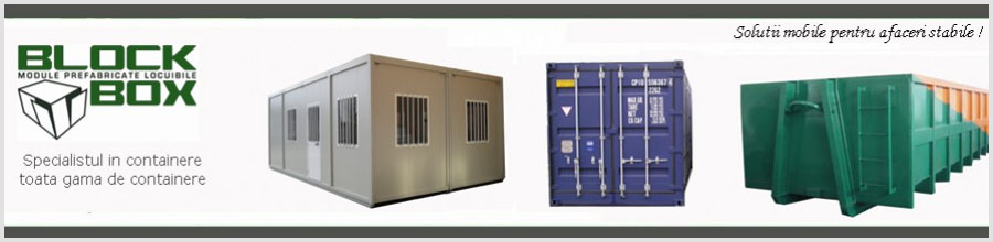 Block Box - Containere modulare locuibile, Brasov Logo