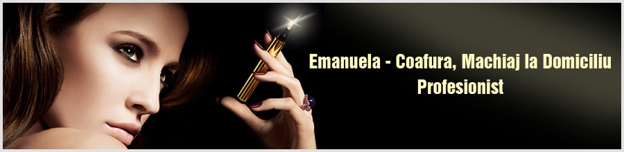 Emanuela - Coafura Machiaj la Domiciliu Profesionist Logo