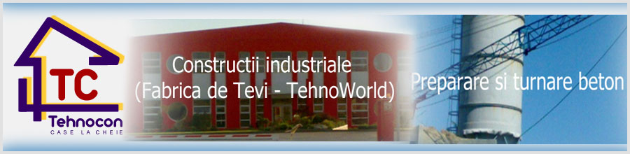 Tehnocon, Falticeni - Constructii civile si industriale Logo