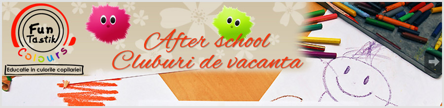 Funtastik Colours - After School, Bucuresti Logo