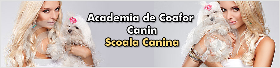 Academia de Coafor Canin-Scoala Canina Logo