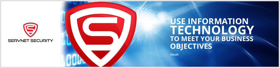 Servnet Security Pascani - Servicii IT si Sisteme supraveghere video Logo