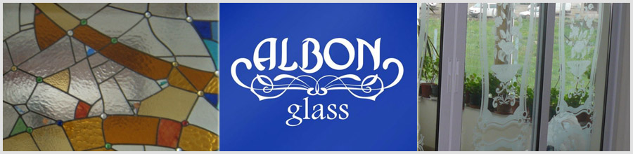 Albon Glass Prod Logo
