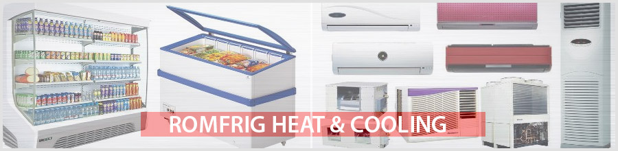 Romfrig Heat & Cooling Sibiu - Reparatii echipamente frigorifice Logo