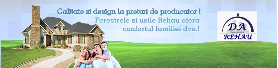 DA Design Confort - Termopane Rehau, reparatii termopane cu garantie, Bucuresti Logo